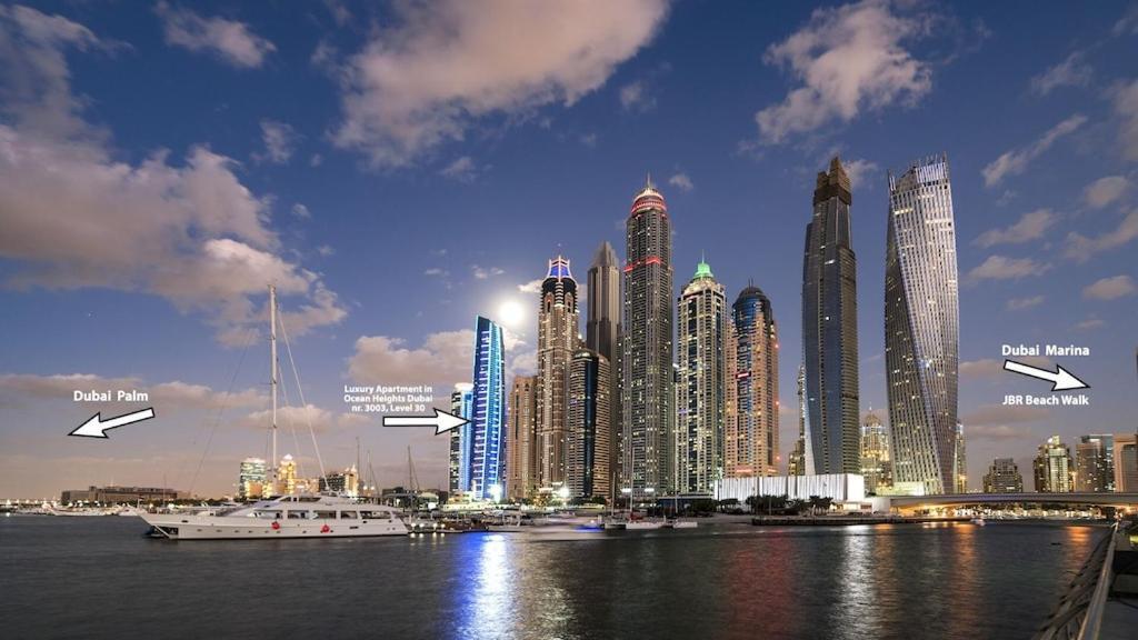 Exquisite, Luxe 1Bd Apartment, Unparalleled Sea Views, Prime Dubai Marina Location & Full Kitchen By "La Buena Vida Holiday Homes Екстер'єр фото