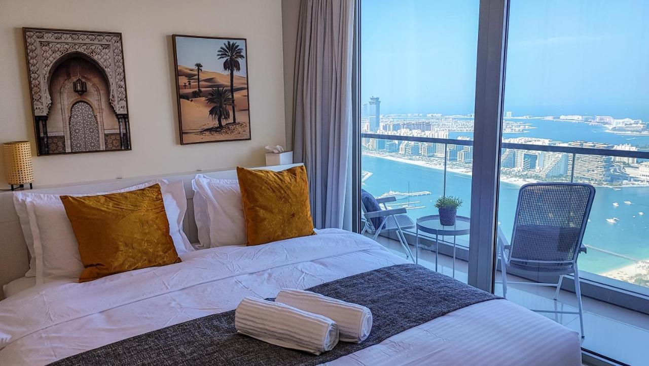 Exquisite, Luxe 1Bd Apartment, Unparalleled Sea Views, Prime Dubai Marina Location & Full Kitchen By "La Buena Vida Holiday Homes Екстер'єр фото
